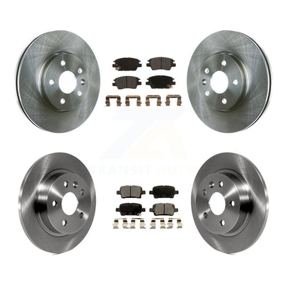 Kit de rotors de frein à disque avant et arrière et plaquettes semi-métalliques pour Chevrolet Cruze