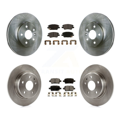 Rotors de frein avant arrière et Kit de plaquettes semi-métalliques pour Chevrolet Cruze Bolt EV Vol