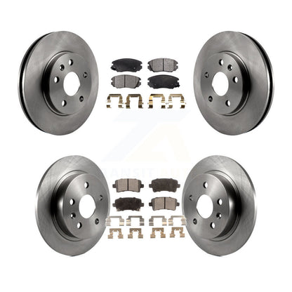 Kit de rotor de frein à disque avant et arrière et plaquettes semi-métalliques pour Chevrolet Malibu Limite