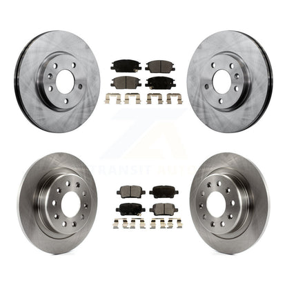 Rotor de frein avant arrière et Kit de plaquettes semi-métalliques pour Chevrolet Equinox GMC Terrai