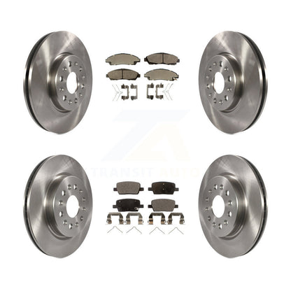 Kit de rotor de frein avant et arrière et plaquettes semi-métalliques pour Chevrolet Traverse GMC Acadi