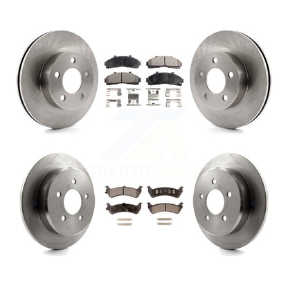 Rotors de frein avant arrière et Kit de plaquettes semi-métalliques pour Ford Ranger Explorer Mercur