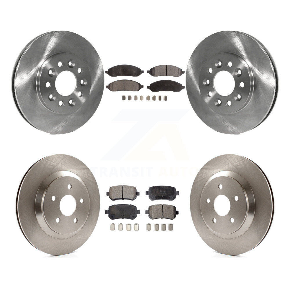 Kit de plaquettes de frein semi-métalliques pour rotors de frein avant et arrière, pour Ford Freestar Mercury Montere