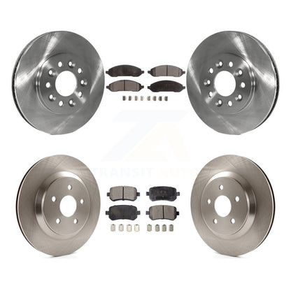 Kit de plaquettes de frein semi-métalliques pour rotors de frein avant et arrière, pour Ford Freestar Mercury Montere