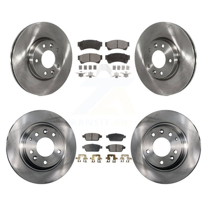 Kit de plaquettes semi-métalliques de Rotor de frein avant et arrière, pour Ford Fusion Mazda 6 Lincoln MK