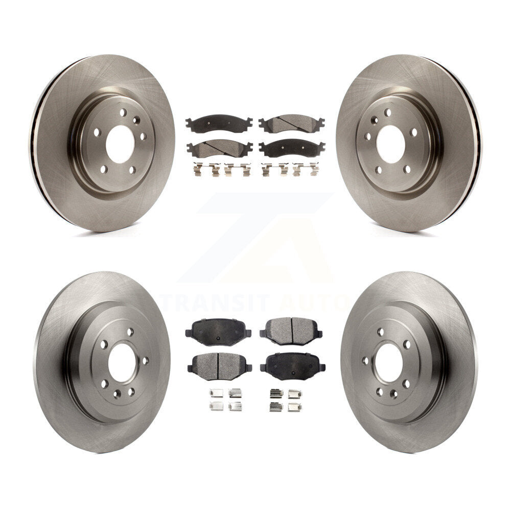 Kit de plaquettes de frein à disque semi-métalliques avant et arrière, pour Ford Taurus SH 2010 – 2012