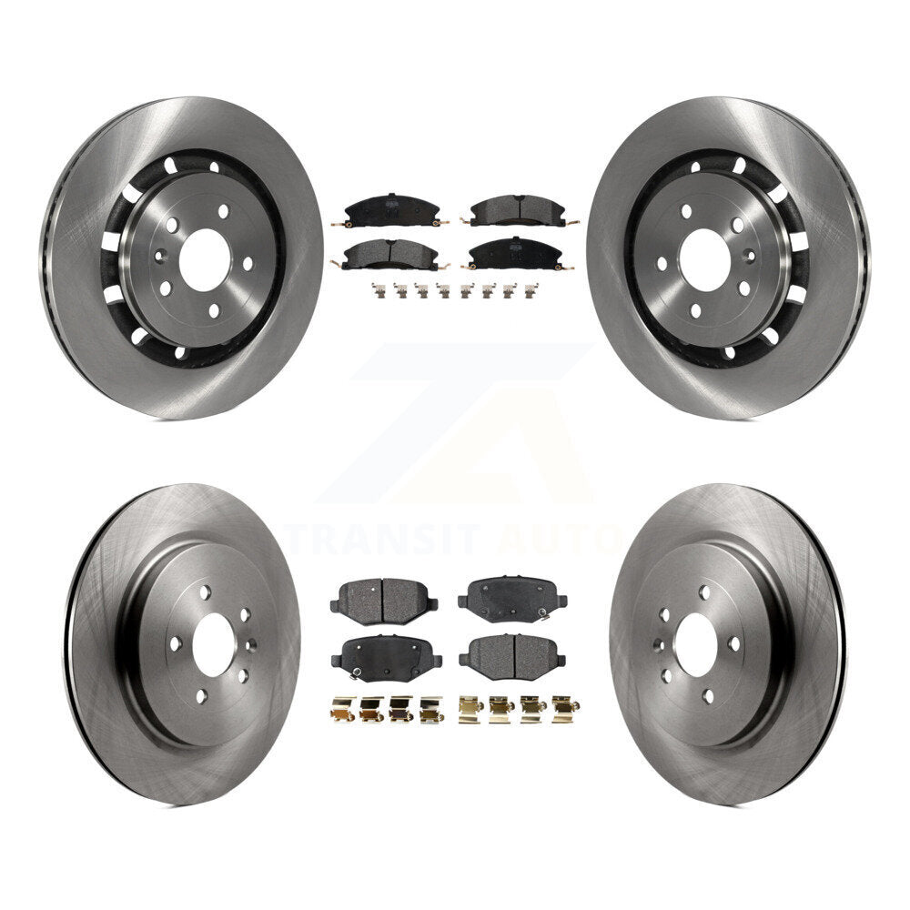 Kit de plaquettes semi-métalliques de Rotor de frein avant et arrière, pour Ford Explorer Flex Taurus Seda