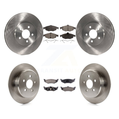 Kit de plaquettes de frein semi-métalliques pour Rotors de frein avant et arrière, pour Chrysler Sebring Dodge Stratu