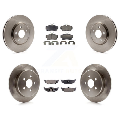 Kit de plaquettes de frein semi-métalliques pour Rotors de frein avant et arrière, pour Chrysler PT Cruiser Dodge Neo