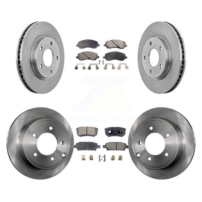 Kit de plaquettes semi-métalliques de Rotor de frein avant et arrière, pour Mitsubishi Lancer Dodge Calibe