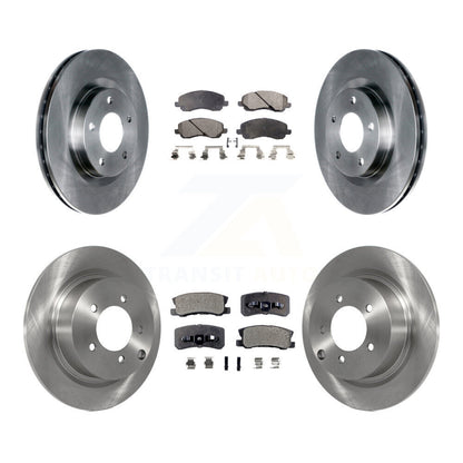 Kit de plaquettes de frein semi-métalliques pour Rotors de frein avant et arrière, pour Jeep Mitsubishi Patriot Lance