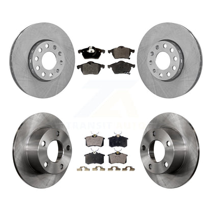 Kit de plaquettes semi-métalliques de Rotor de frein à disque avant et arrière, pour Volkswagen Passat FW 1999