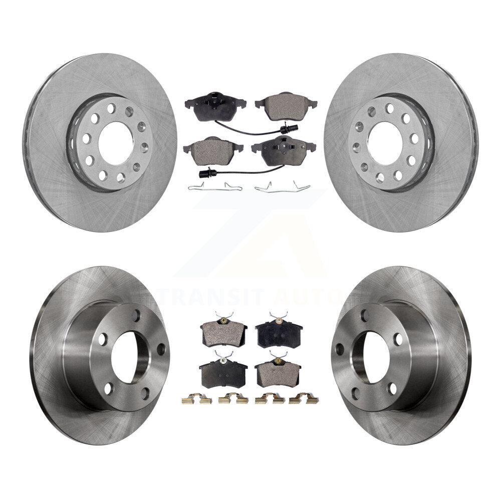 Kit de plaquettes de frein à disque semi-métalliques avant et arrière, pour Volkswagen Passat Audi A