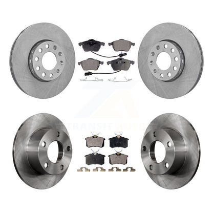 Kit de plaquettes de frein à disque semi-métalliques avant et arrière, pour Volkswagen Passat Audi A