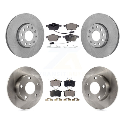 Kit de plaquettes de frein à disque semi-métalliques avant et arrière, pour Volkswagen Passat Audi A