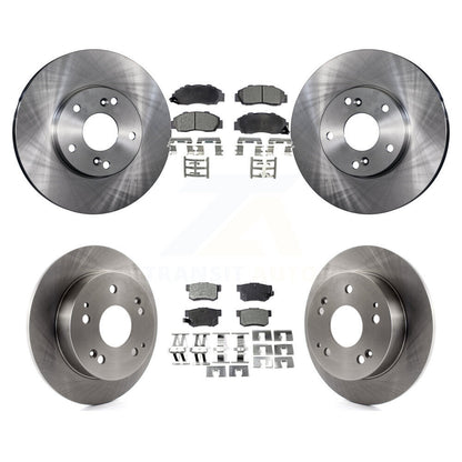 Kit de rotor de frein avant et arrière et plaquettes semi-métalliques pour Honda Accord 3.0 1998-2002