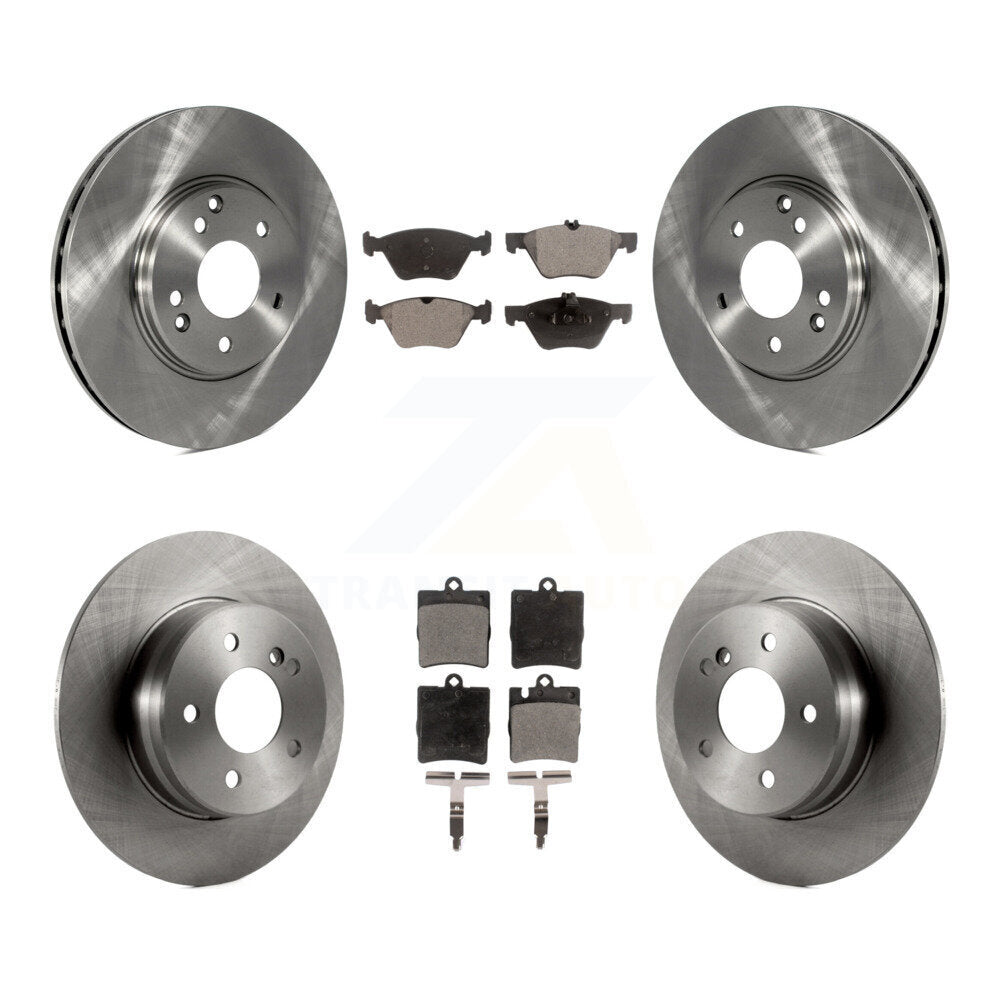 Kit de plaquettes de frein semi-métalliques pour rotors de frein avant et arrière, pour mercedes-benz E320 CLK320 E43