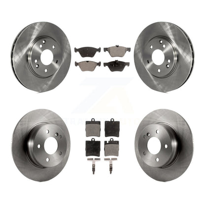 Kit de plaquettes de frein semi-métalliques pour rotors de frein avant et arrière, pour mercedes-benz E320 CLK320 E43