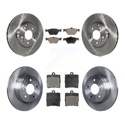 Rotors de frein à disque avant et arrière, Kit de plaquettes semi-métalliques pour Chrysler Crossfire SLK32