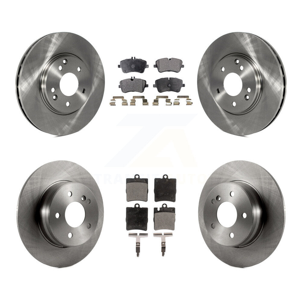 Kit de plaquettes de frein semi-métalliques pour disques de frein avant et arrière, pour Mercedes-Benz C280 C240 CLK35