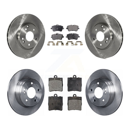Kit de rotor de frein avant et arrière et plaquettes semi-métalliques pour Mercedes-Benz SLK280 SLK30