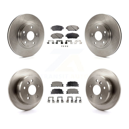 Rotors de frein à disque avant et arrière et kit de plaquettes semi-métalliques pour Lexus ES33 2004-2006