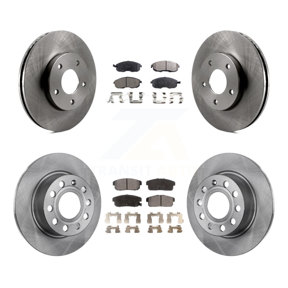 Kit de plaquettes semi-métalliques de Rotor de frein à disque avant et arrière, pour Nissan Maxima INFINITI I3