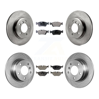 Kit de rotors de frein à disque avant et arrière et plaquettes semi-métalliques pour berline BMW 328i 1998