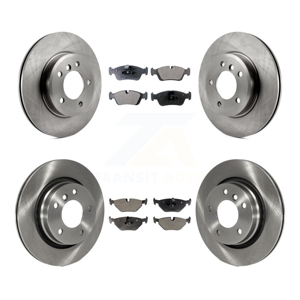Kit de plaquettes de frein semi-métalliques pour Rotors de frein avant et arrière, pour BMW 325i 325Ci 328i 323Ci 323