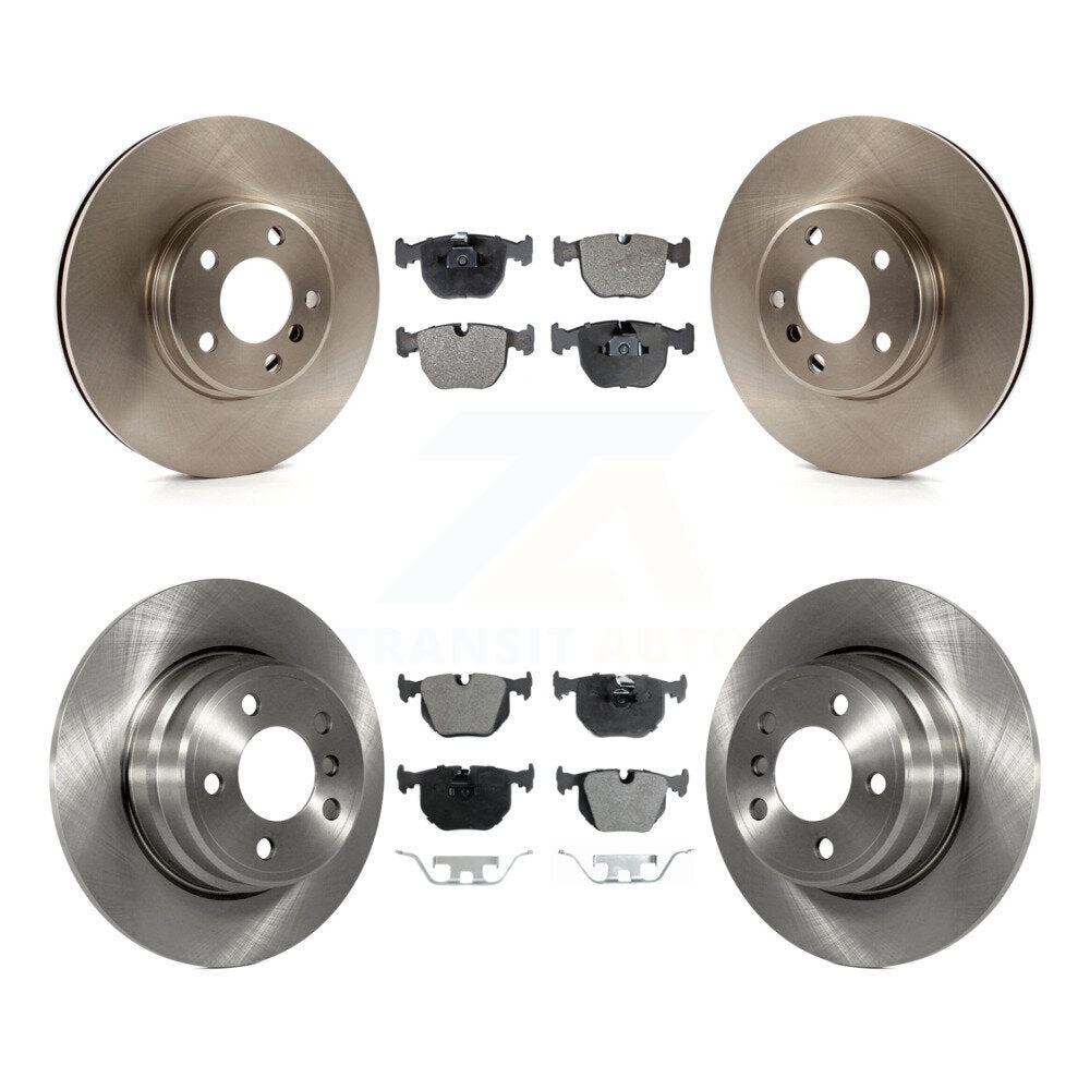 Kit de disques de frein à disque avant et arrière et plaquettes semi-métalliques pour BMW X5 K8F-101106