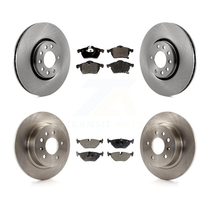 Kit de disques de frein à disque avant et arrière et plaquettes semi-métalliques pour Saab 9-5 K8F-101113