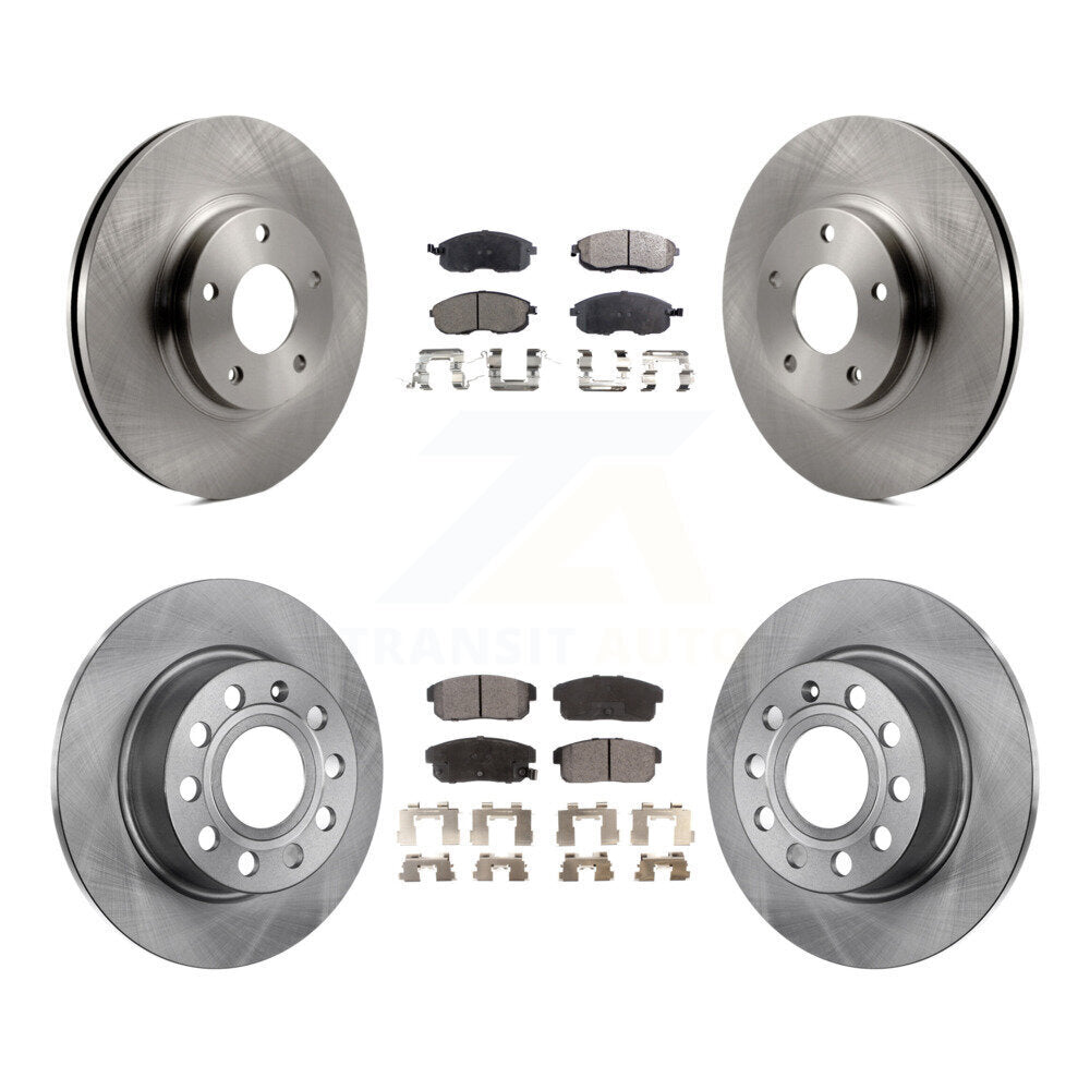 Kit de plaquettes semi-métalliques de Rotor de frein à disque avant et arrière, pour Nissan Maxima INFINITI I3