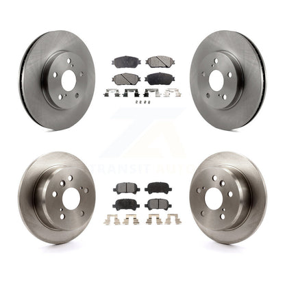 Kit de rotors de frein à disque avant et arrière et plaquettes semi-métalliques pour Toyota Solara Avalo