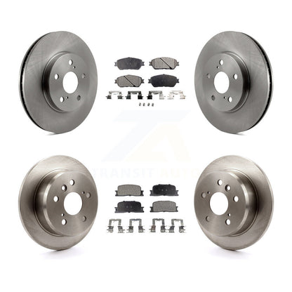 Rotors de frein à disque avant et arrière et kit de plaquettes semi-métalliques pour Lexus ES30 2002-2003