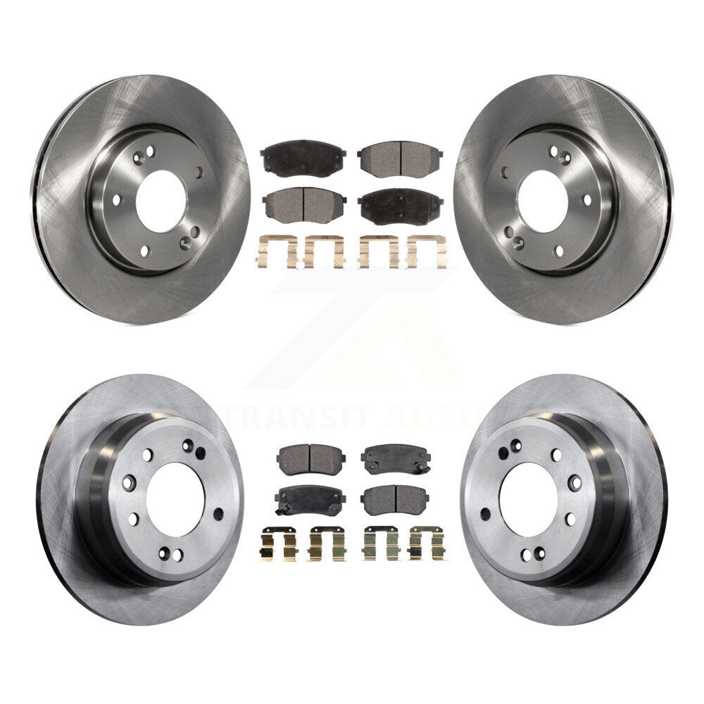 Kit de plaquettes semi-métalliques de Rotor de frein avant et arrière, pour Hyundai Tucson Kia Sportage FW