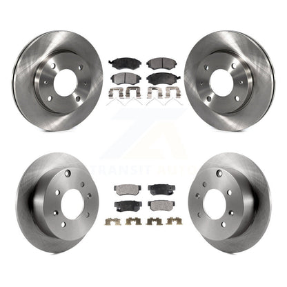 Kit de plaquettes de frein à disque semi-métalliques avant et arrière, pour Hyundai Sonata Kia Optim