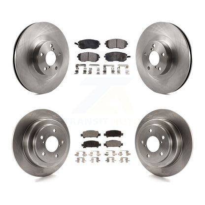 Kit de rotors de frein avant et arrière et plaquettes semi-métalliques pour Subaru Forester Imprez 2003