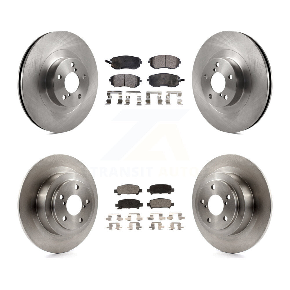 Kit de plaquettes semi-métalliques de Rotor de frein à disque avant et arrière, pour Subaru Outback Legacy Baj