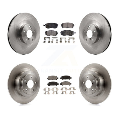 Kit de plaquettes semi-métalliques de Rotor de frein à disque avant et arrière, pour Subaru Outback Legacy Baj
