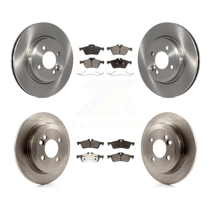 Kit de disques de frein à disque avant et arrière et plaquettes semi-métalliques pour Mini Cooper