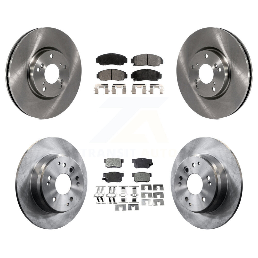 Kit de plaquettes semi-métalliques de Rotor de frein avant et arrière, pour transmission automatique Acura TL