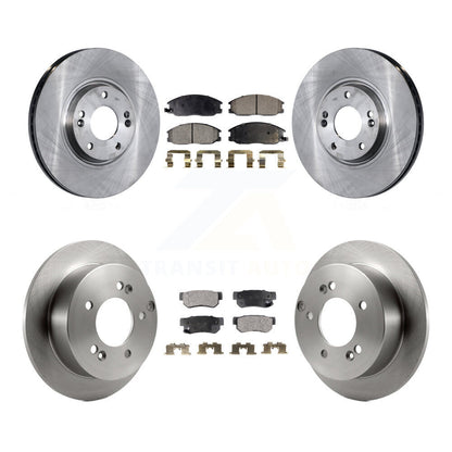 Kit de rotors de frein à disque avant et arrière et plaquettes semi-métalliques pour Hyundai XG350