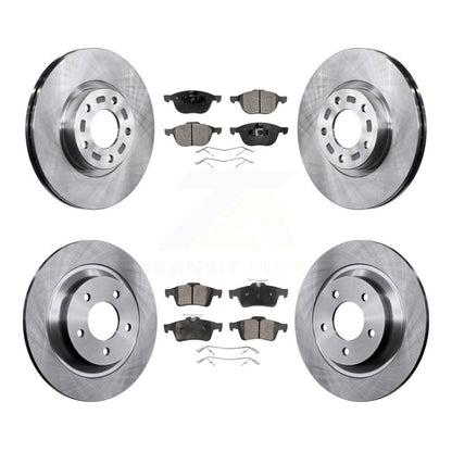 Kit de disques de frein à disque avant et arrière et plaquettes semi-métalliques pour Mazda 5 K8F-101181