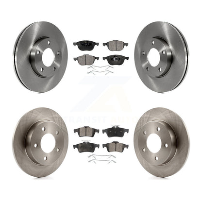 Kit de disques de frein à disque avant et arrière et plaquettes semi-métalliques pour Mazda 3 Sport