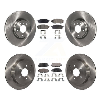 Kit de rotor de frein avant et arrière et plaquettes semi-métalliques pour Nissan Murano INFINITI QX7