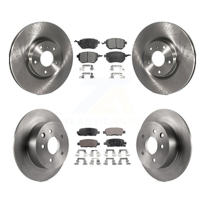 Kit de disques de frein à disque avant et arrière et plaquettes semi-métalliques pour Nissan Altima Maxim