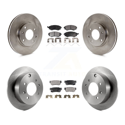 Kit de plaquettes de frein à disque semi-métalliques avant et arrière, pour Hyundai Sonata Kia Optim