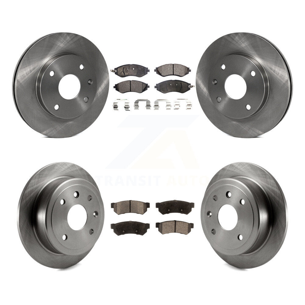 Kit de plaquettes de frein semi-métalliques pour Rotors de frein avant et arrière, pour Chevrolet Optra Suzuki Forenz