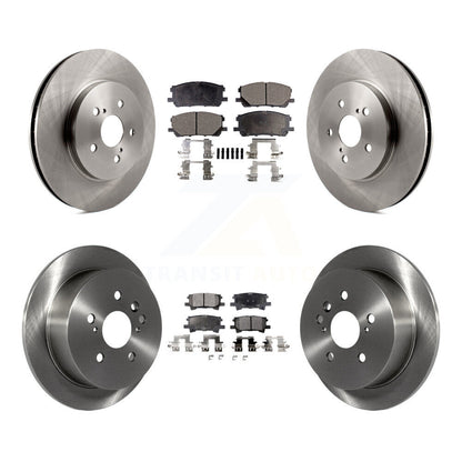 Kit de plaquettes semi-métalliques de Rotor de frein avant et arrière, pour Lexus RX350 RX330 Toyota RX400