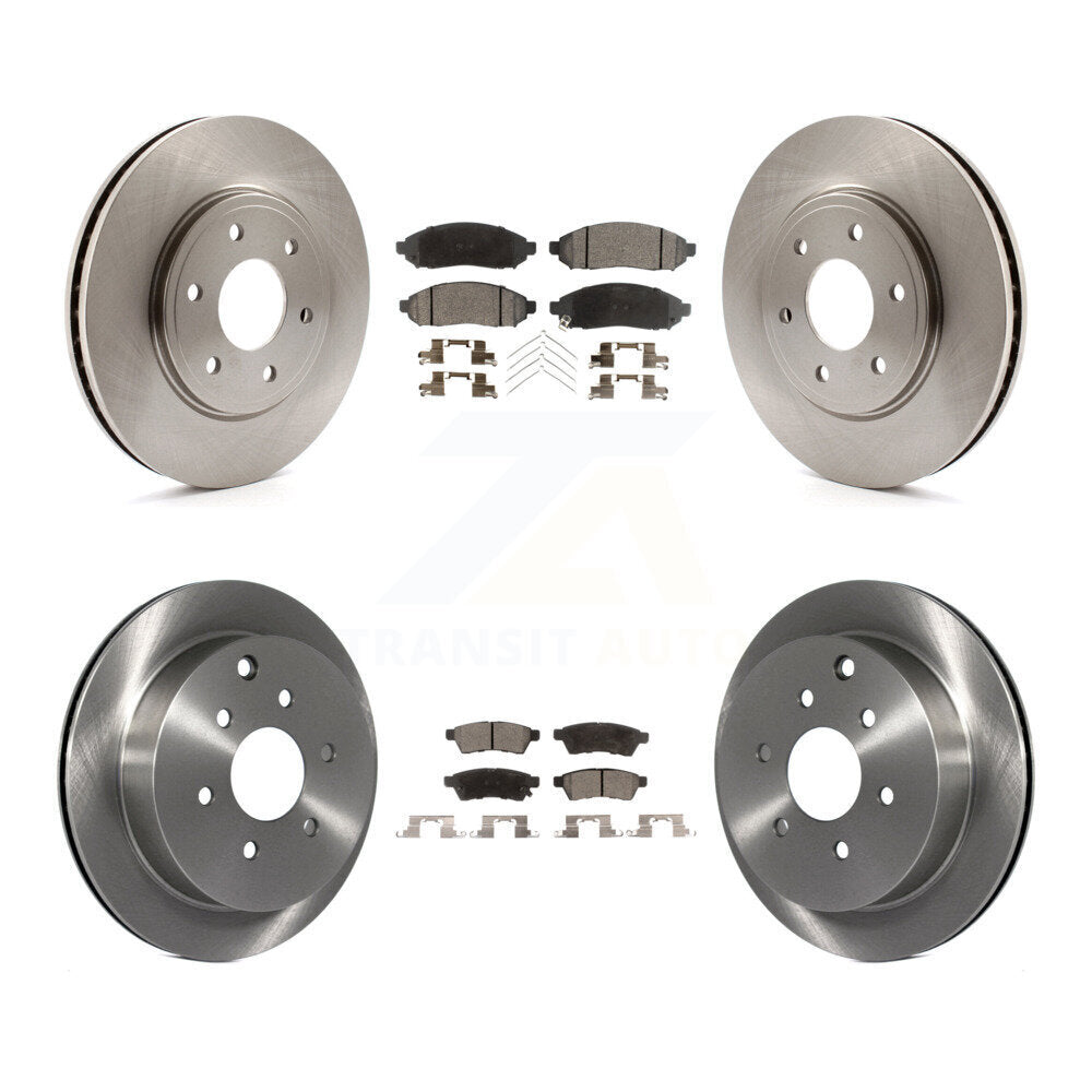 Kit de plaquettes de frein semi-métalliques pour Rotors de frein avant et arrière, pour Nissan Frontier Suzuki Equato